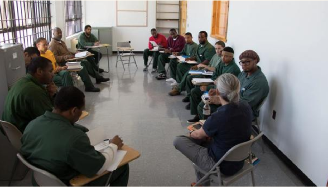 scholarly articles about prison education